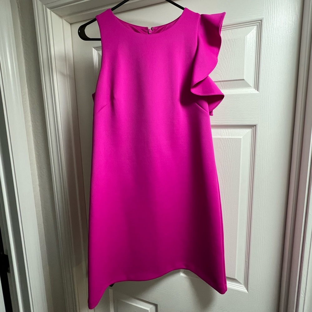 Vince Camuto Pink Dress One Shoulder